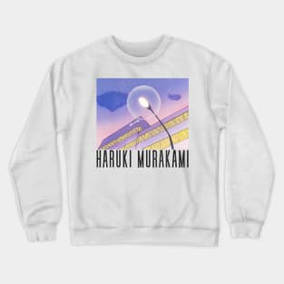 Haruki Murakami 村上 春樹 /// Retro Fan Art Design Crewneck Sweatshirt